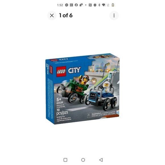 LEGO CITY: Build & Race  Car Packs (60458 + 60459) Set - Picture 3 of 5